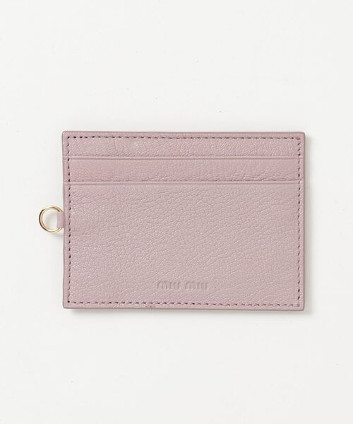 miumiu ピンク　レター財布 MIU MIU - 【大人気】miumiu♡マドラスラブ ラブレター ミニ財布