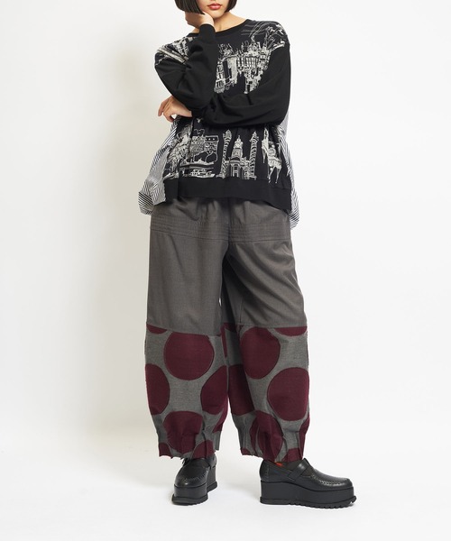 gomme（ゴム） パンツ ドットJQ ジャムタックパンツ2 レディース