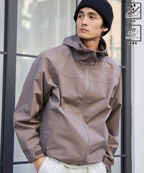 ブルゾン アウター 「好評につき新色登場」ウィンドブロックシェルターフードブルゾン「撥水、透湿、防風」 メンズ | coen | 03