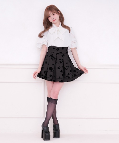 「apres jour」 半袖ブラウス フリー ホワイト レディース_画像2