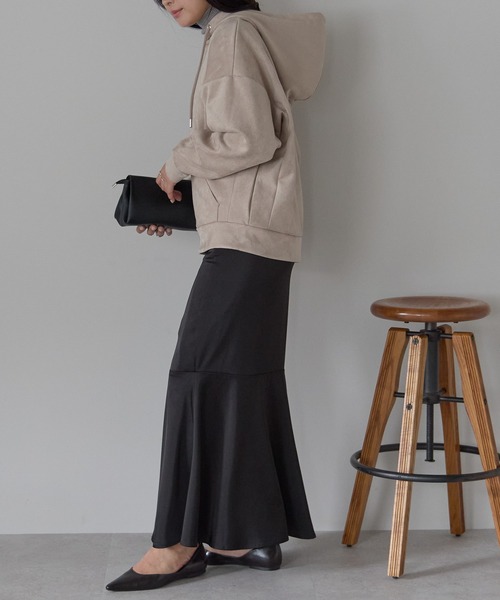 パーカー スウェードポンチドルマンパーカー レディース | Fizz | 05