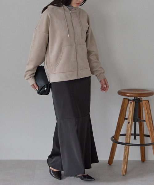 パーカー スウェードポンチドルマンパーカー レディース | Fizz | 06