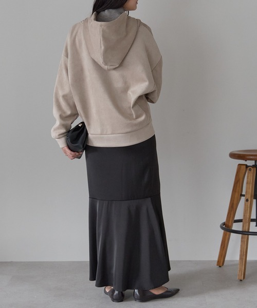 パーカー スウェードポンチドルマンパーカー レディース | Fizz | 07