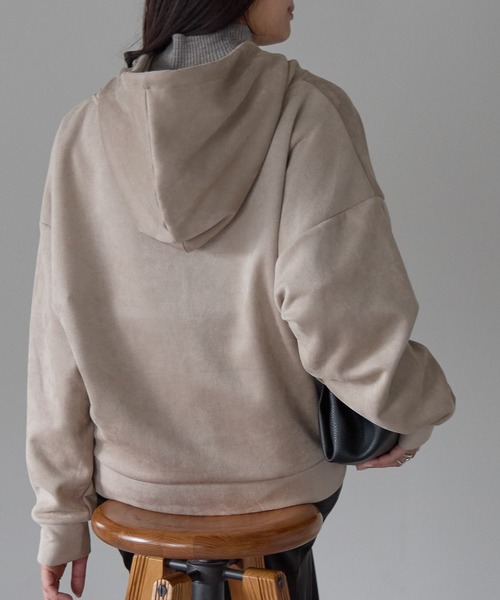 パーカー スウェードポンチドルマンパーカー レディース | Fizz | 10