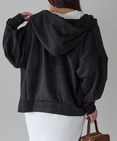 パーカー スウェードポンチドルマンパーカー レディース | Fizz | 16