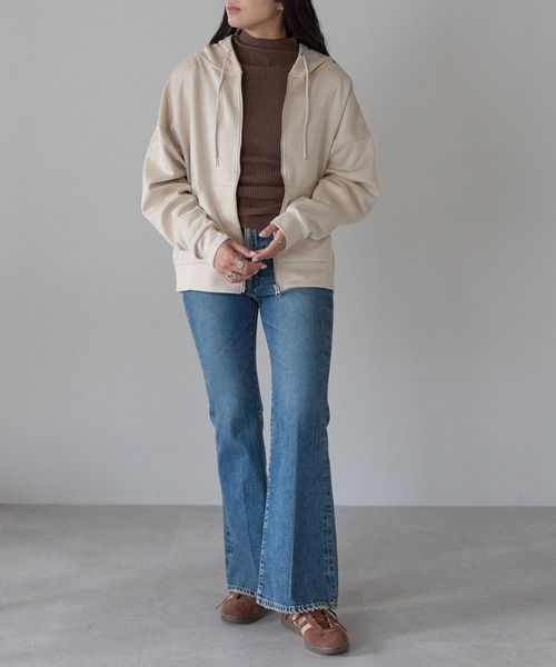 パーカー スウェードポンチドルマンパーカー レディース | Fizz | 17