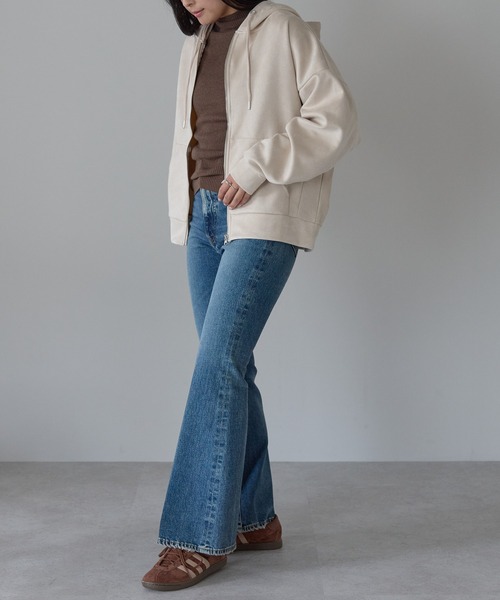 パーカー スウェードポンチドルマンパーカー レディース | Fizz | 18