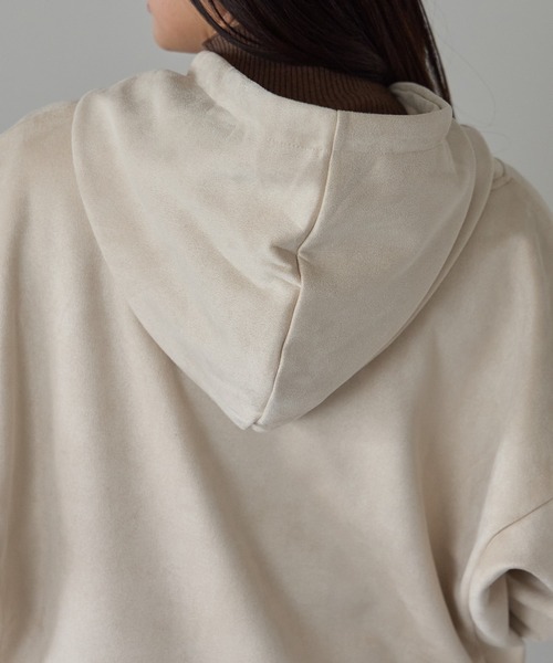パーカー スウェードポンチドルマンパーカー レディース | Fizz | 23