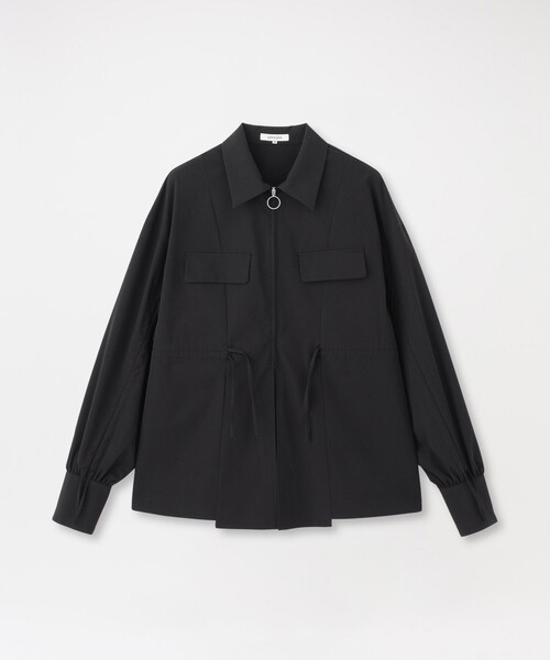 未使用　LOVELES ラブレス　ブラウス LOVELESS（ラブレス） ブラウス シャツ ジップアップオーバーシャツ