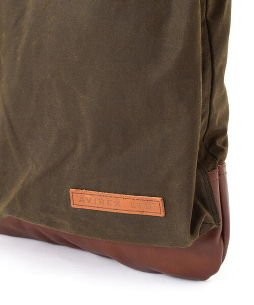ショルダーバッグ MILITARY FABRIC OILED CLOTH HELMET BAG / ミリタリー ファブリック クロス ヘルメットバッグの画像