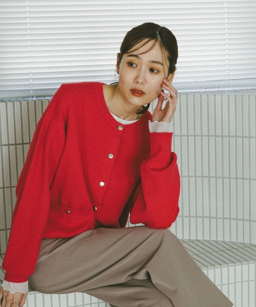 GLOBAL WORK（グローバルワーク） tシャツ Beauteeシアー切り替え長袖