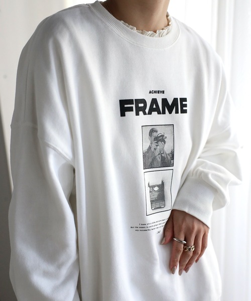 ap retro スウェットカットソー FREE ホワイト レディース : ZOZOTOWN