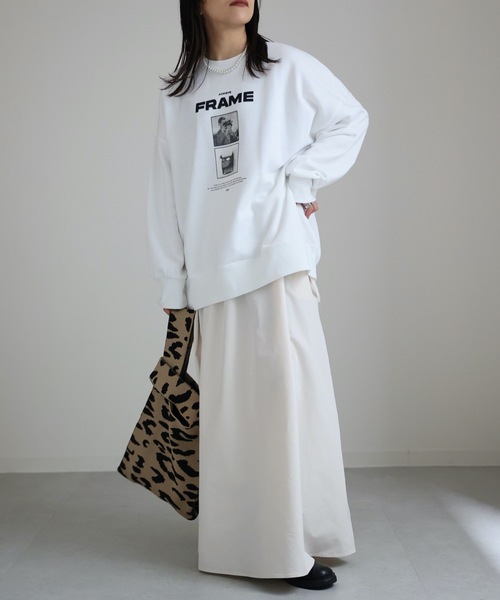 ap retro スウェットカットソー FREE ホワイト レディース : ZOZOTOWN