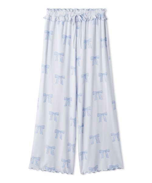 GELATO PIQUE リボンモチーフ ルームウェア gelato pique(ジェラート ピケ)】黒猫とリボンモチーフにときめく秋の