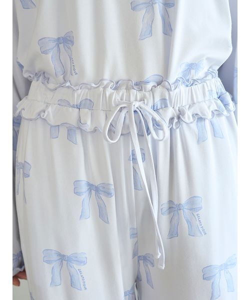 gelato pique（ジェラートピケ） パジャマ ルームウェア リボン柄