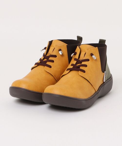 モカ專用 moz（モズ） スリッポン サイドゴアカジュアルシューズ 402506