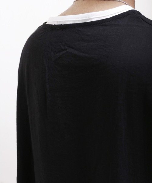 「minsobi」 半袖Tシャツ FREE ホワイト メンズ_画像4