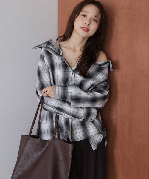 新品Gaia Boldettiイタリア製チェック柄シャツブラウス白#40#42 新品Gaia Boldettiイタリア製チェック柄シャツブラウス白#40#42 - メルカリ