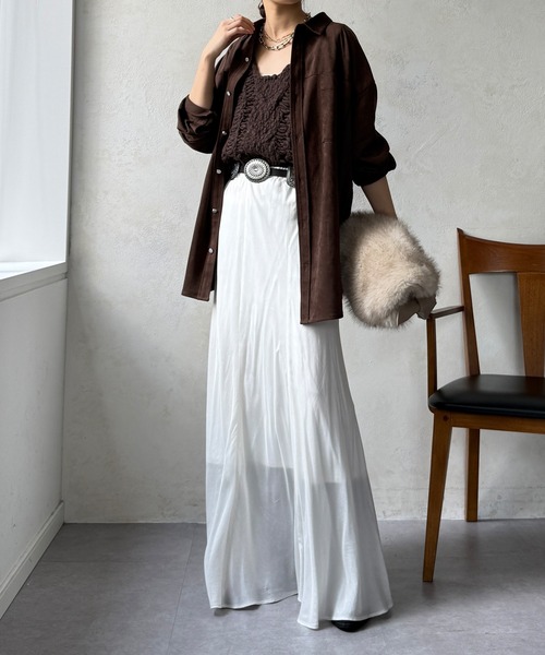 DouDou（ドゥドゥ） ニット セーター 「WEB限定」ケーブル編み