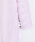 ベビー服 ロンパース ピゾンアイレット長袖ボデ...の詳細画像3