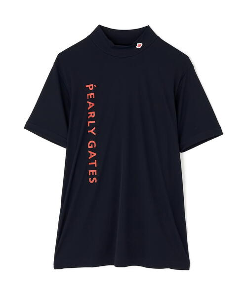 【新品未使用タグ付き】 PEARLY GATES 半袖モックネックカットソー PEARLY GATES（パーリーゲイツ） tシャツ ルークールスムース半袖