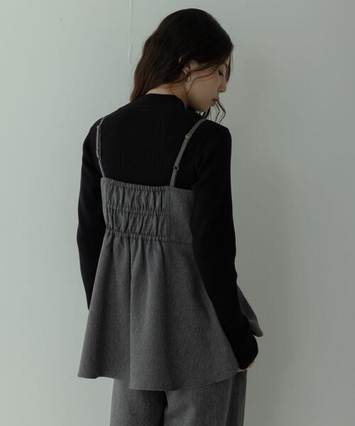 URBAN RESEARCH Sonny Label サロペット オーバーオール ヘリンボーン