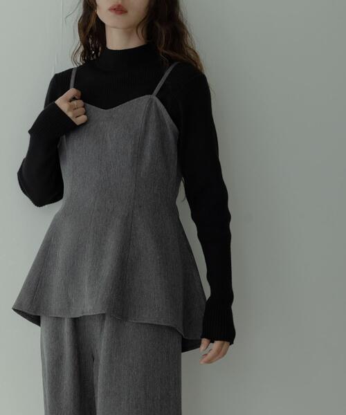 URBAN RESEARCH Sonny Label サロペット オーバーオール ヘリンボーン