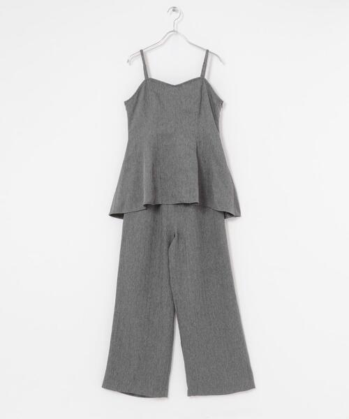 URBAN RESEARCH Sonny Label サロペット オーバーオール ヘリンボーン