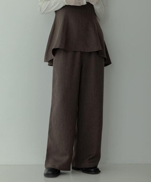 URBAN RESEARCH Sonny Label サロペット オーバーオール ヘリンボーン