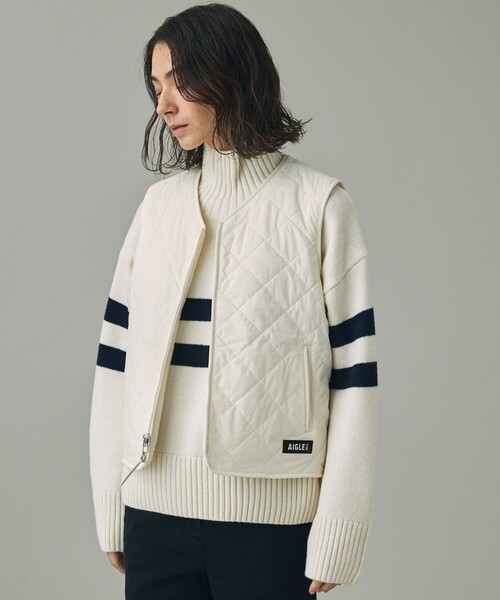 AIGLE（エーグル） ダウンベスト ベスト Repreve中綿インサレーション