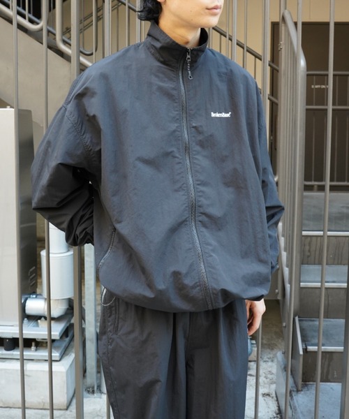 BROKEN BASE（ブロークンベース） ナイロンブルゾン LARGE グレー
