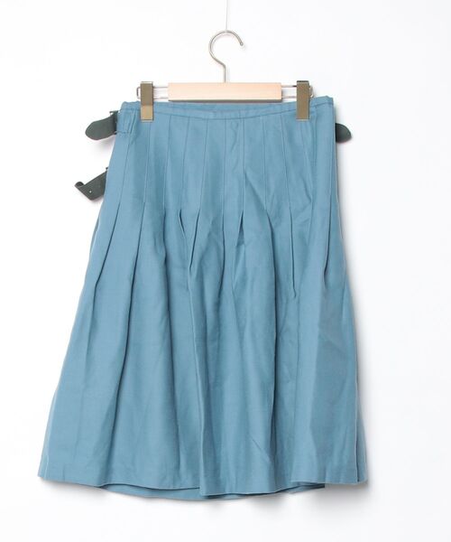 「O'NEIL of DUBLIN」 スカート 42 ブルー レディース_画像2