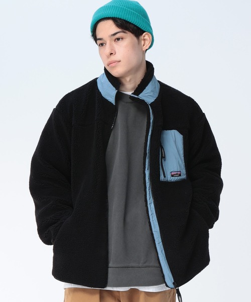 GERRY（ジェリー） ブルゾン アウター シープボア ナイロン切り替え