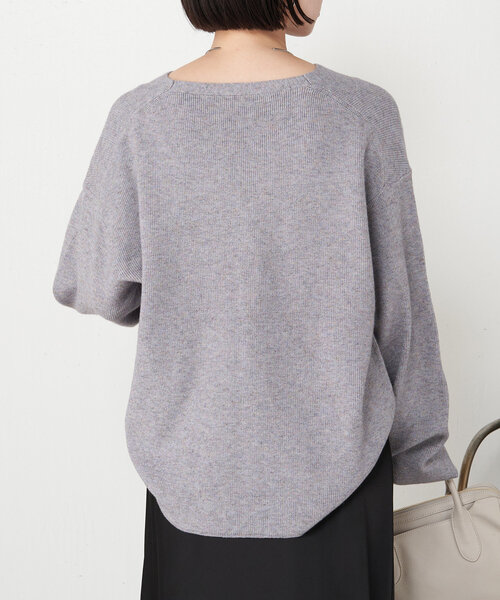 「Jena espace merveilleux」 長袖ニット FREE グレー レディース_画像7