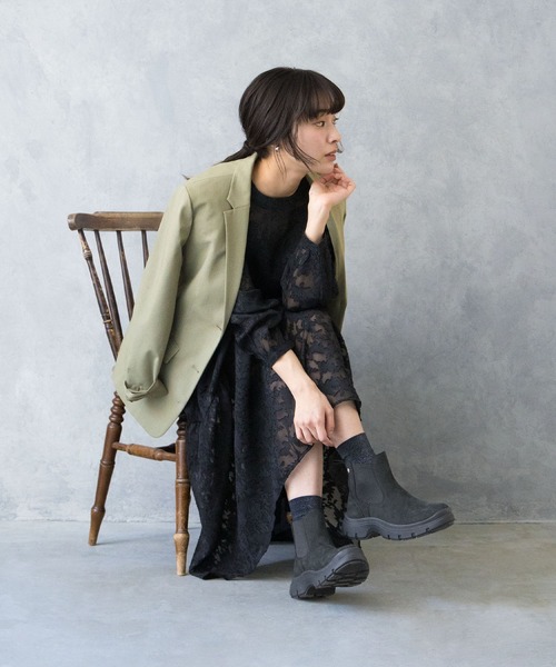 KEEN（キーン） ショートブーツ 23.5cm ブラック レディース