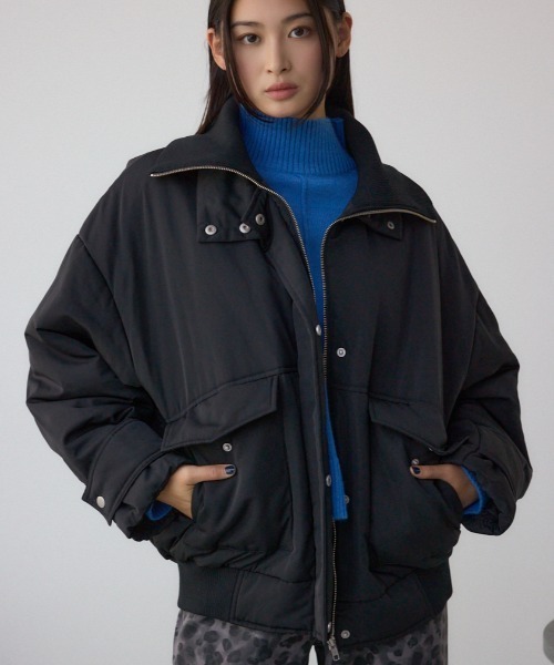 AZUL BY MOUSSY（アズールバイマウジー） ブルゾン アウター 襟リブ