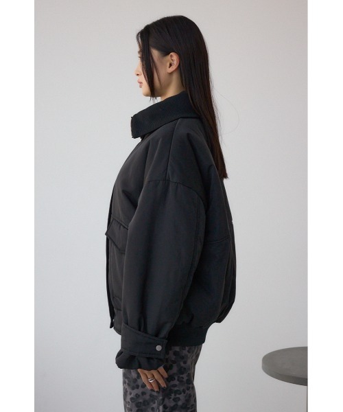 AZUL BY MOUSSY（アズールバイマウジー） ブルゾン アウター 襟リブ 