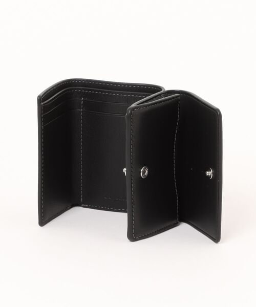 新品同様✨COACH コーチ ミニトライフォールド ウォレット 財布 黒 レザー ミニ トライフォールド ウォレット（財布）｜COACH（コーチ）の