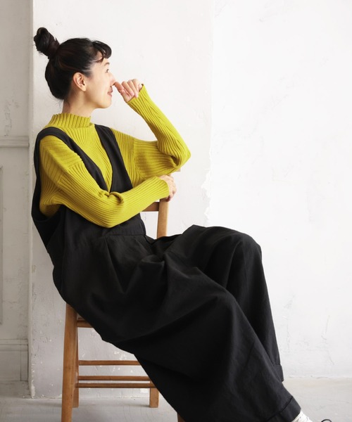 「soulberry」 長袖ニット LL レッド レディース_画像3