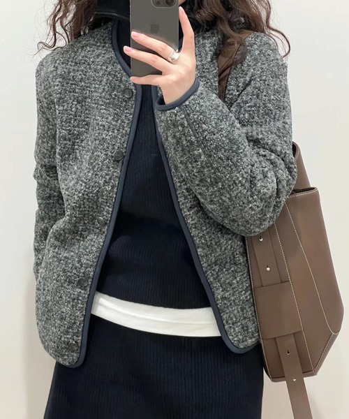 カーディガン ボアフリースカーディガン レディース : ZOZOTOWN Yahoo