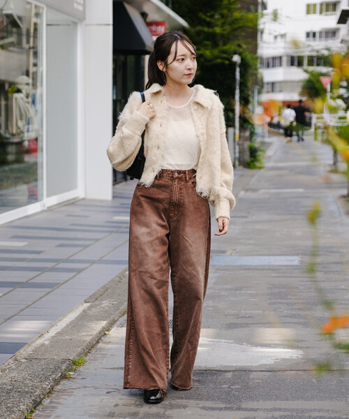 「Kastane」 デニムパンツ 0 ブラック レディース_画像7