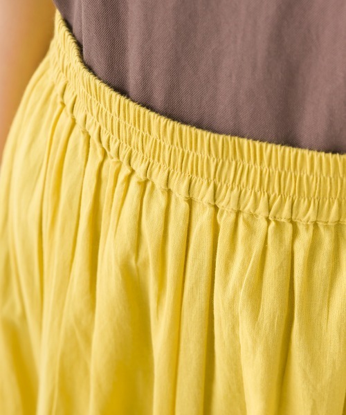 「OMNES」 フレアスカート FREE グリーン レディース_画像5