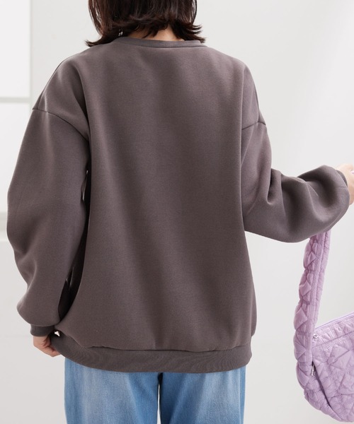 BELLUNA PLUS（ベルーナプラス） tシャツ ニット帽3匹ネコ裏起毛プル