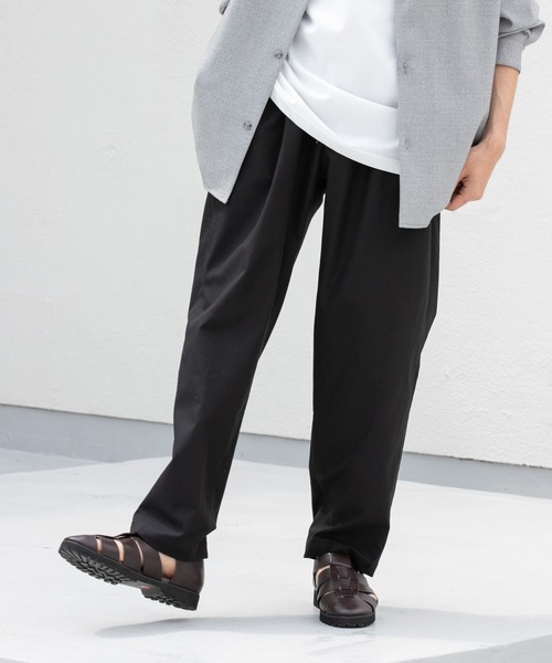 「URBAN RESEARCH ROSSO MEN」 スラックス LARGE ブラウン メンズ_画像2