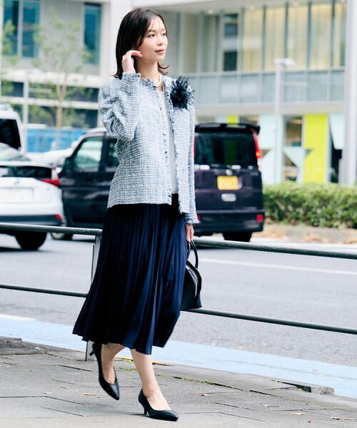 UNTITLED（アンタイトル） ジャケット ノーカラージャケット 「着丈