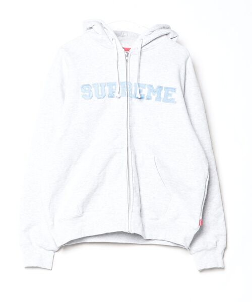 シュプリーム ジップアップパーカー M サイズ Supreme（シュプリーム） ジップアップパーカー M グレー メンズ