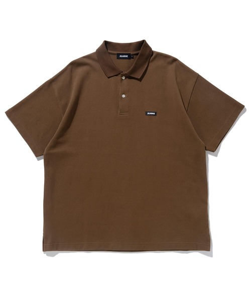 【XL】ブラウン 春夏 X-LARGE エクストララージ 半袖ポロシャツ XLARGE（エクストラ ラージ） 半袖ポロシャツ L ブラウン メンズ