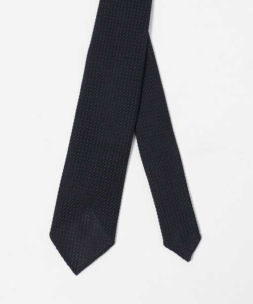 【✨美品✨】UNITED ARROWS ネクタイ ブラック ソリッド 無地 希少 UNITED ARROWS（ユナイテッドアローズ） ネクタイ グレナディン