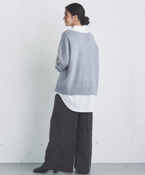 「DOUX ARCHIVES」 長袖ニット FREE アイボリー レディース_画像5