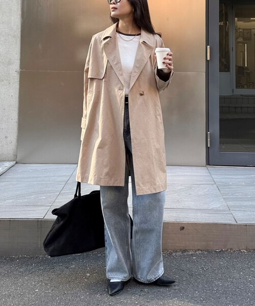 fredy emue（フレディエミュ） トレンチコート コート ミドル丈